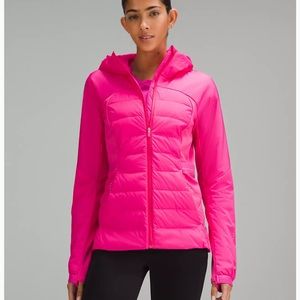 Lululemon size 2 Down For It All Jacket, NWT fall/winter 2023 season, hot pink
